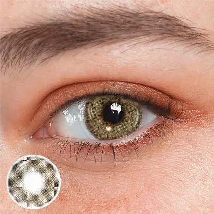 EyeLensy Brownie Peach | 1 Year