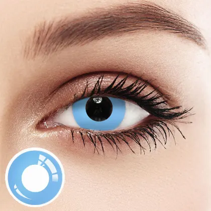 EyeLensy Puhdas Cambridgen Sininen Värikontaktit 1 Vuosi
