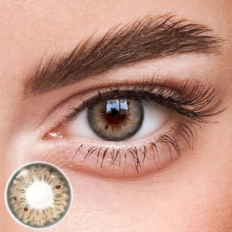 EYELENSY Kayumangging Stunna Girl Colored Contact Lenses 1 Taon