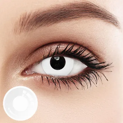 EyeLensy 퓨어 화이트 색렌즈 서클렌즈 1년