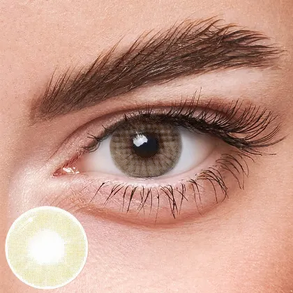 EyeLensy Polar Lights Brown | 1 Year