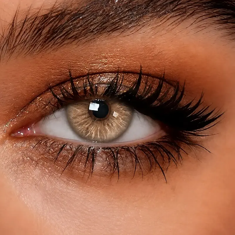 EyeLensy Cannes Cà Phê Kính Áp Tròng Màu 1 Năm