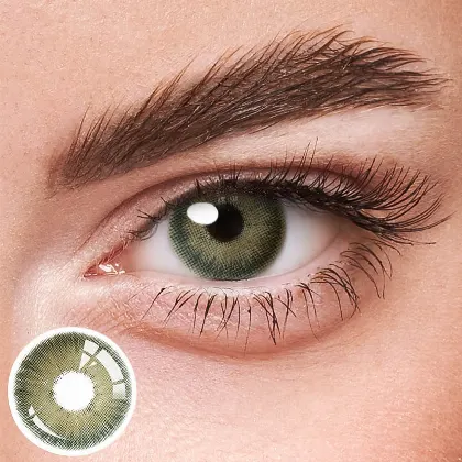 EyeLensy Verde Floración Lentillas de Color 1 Año
