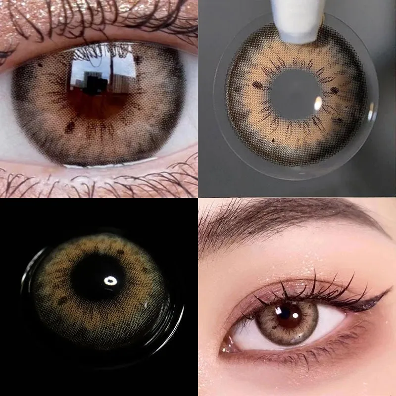 EYELENSY Kayumangging Stunna Girl Colored Contact Lenses 1 Taon