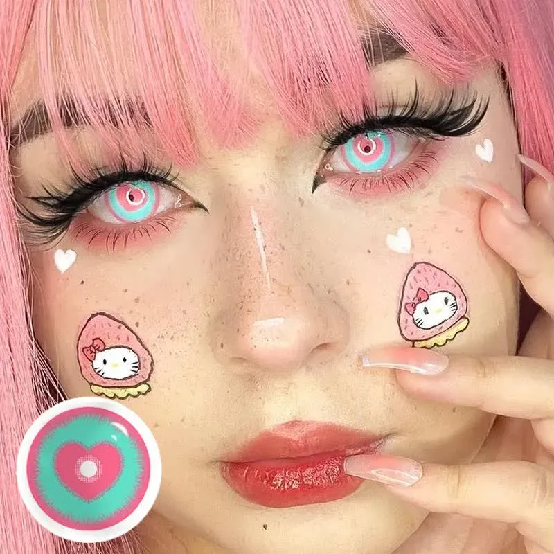 EyeLensy Kalp Atışı Renkli Lensler 1 Yıl