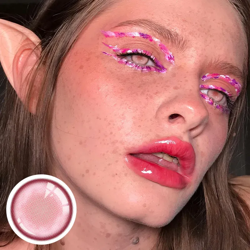 EyeLensy Cyber Mesh Pink | 1 Year