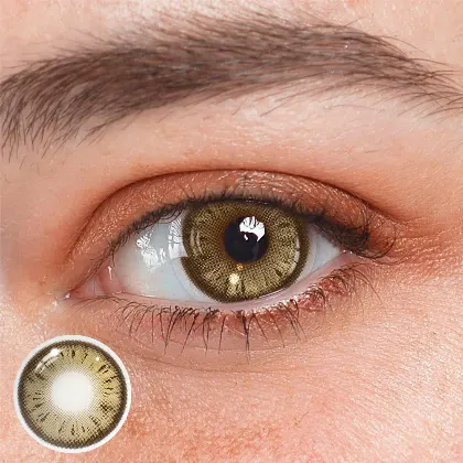 EyeLensy Vanessa Brown Кольорові Контактні Лінзи 1 Рік