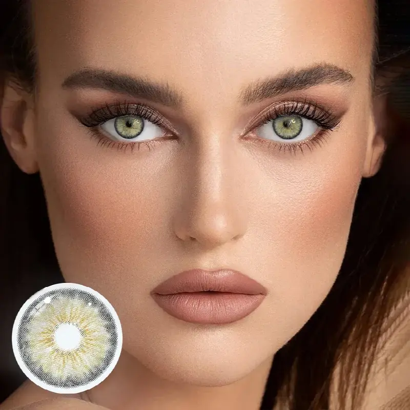 EyeLensy رمادي كليوباترا عدسات لاصقة ملونة سنة واحدة
