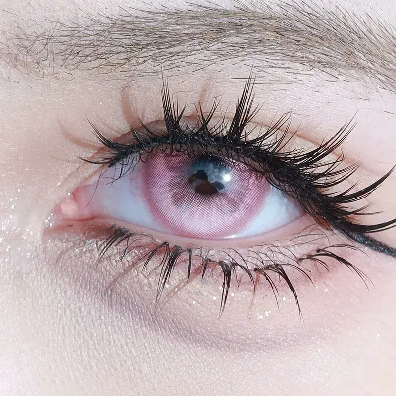 EYELENSY 오션 윙스 핑크 색렌즈 서클렌즈 6개월