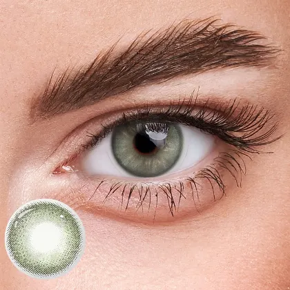 EyeLensy أخضر أبيكس عدسات لاصقة ملونة سنة واحدة