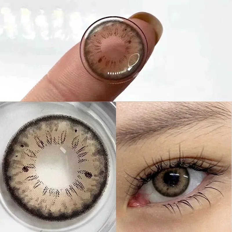 EYELENSY Kayumangging Stunna Girl Colored Contact Lenses 1 Taon