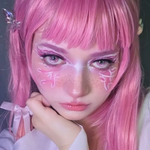 EYELENSY 오션 윙스 핑크 색렌즈 서클렌즈 6개월
