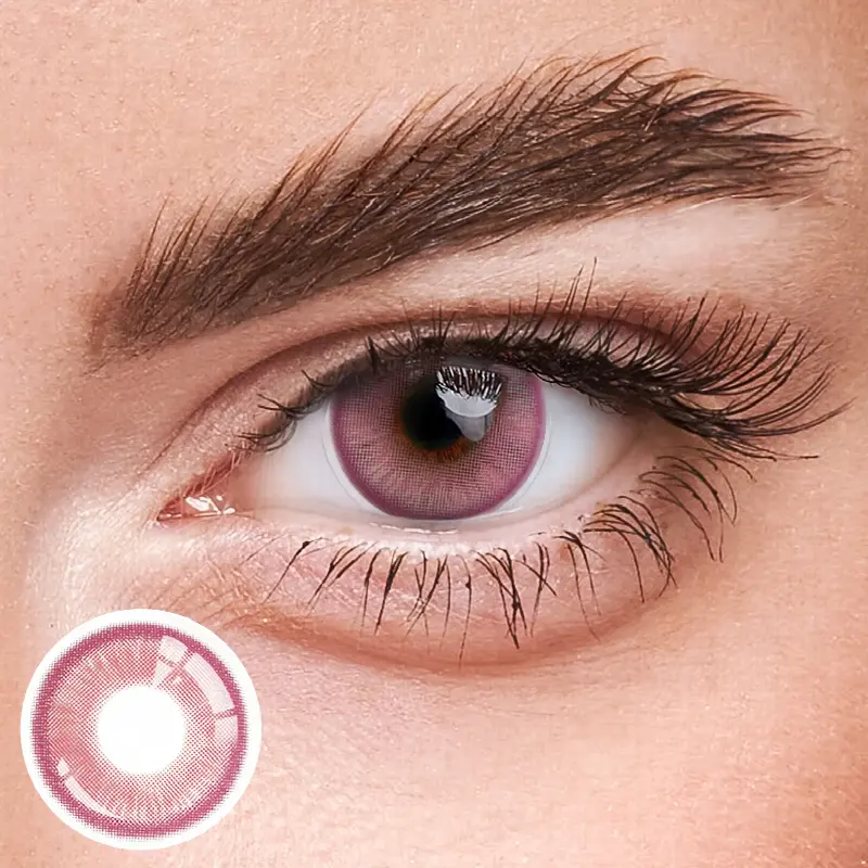 EYELENSY Baya de Coral Mágico Lentillas de Color 1 Año