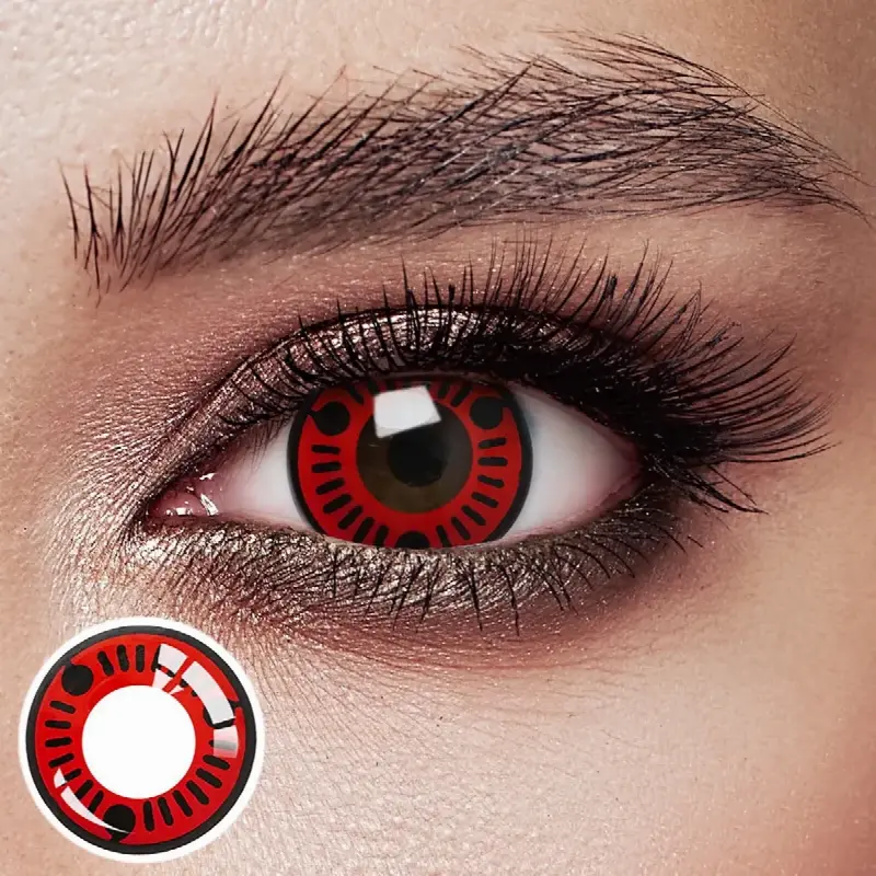 EyeLensy Magatama Sharingan Colored Contact Lenses 1 Taon