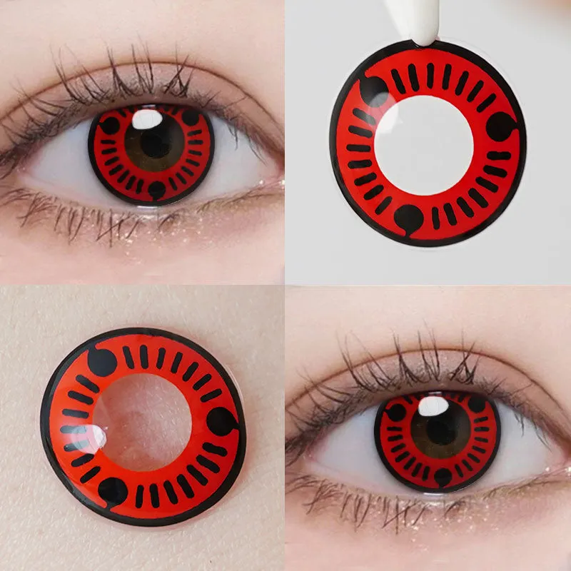 EyeLensy Magatama Sharingan Colored Contact Lenses 1 Taon