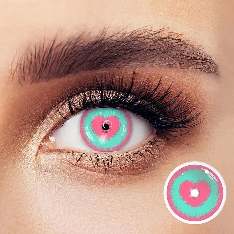 EyeLensy Kalp Atışı Renkli Lensler 1 Yıl