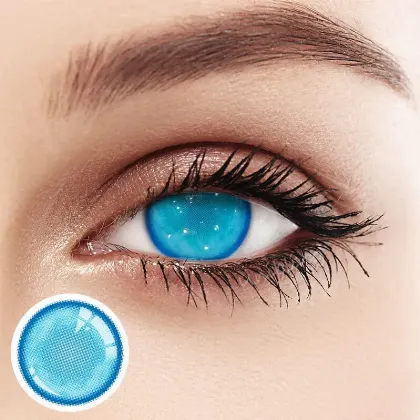 EyeLensy Cyber Mesh Blue | 1 Year