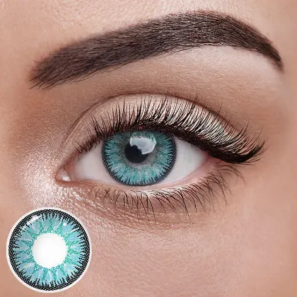 EyeLensy أزرق فيكا عدسات لاصقة ملونة سنة واحدة