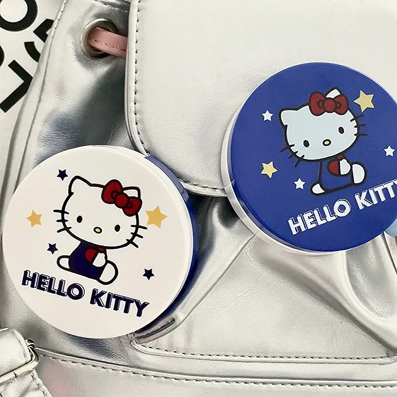 Hello Kitty Round Cute Cartoon Contact Lens Case Кольорові Контактні Лінзи