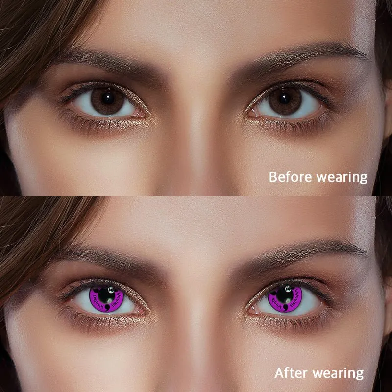 EYELENSY رينيغان ماغاتاما عدسات لاصقة ملونة سنة واحدة