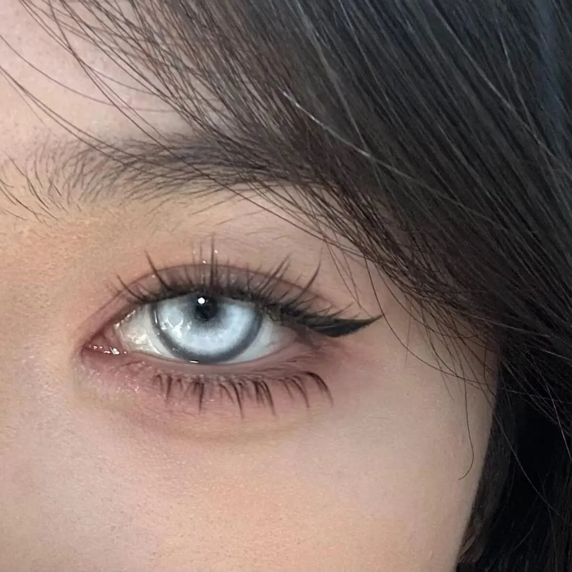 EyeLensy Blanc Nébuleuse Lentilles de Couleur 1 An