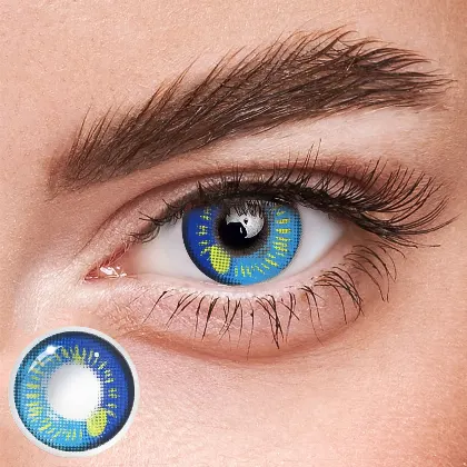 EyeLensy Overflow Blue  | 1 Year