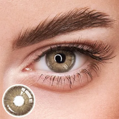 EyeLensy بني التفتح عدسات لاصقة ملونة سنة واحدة