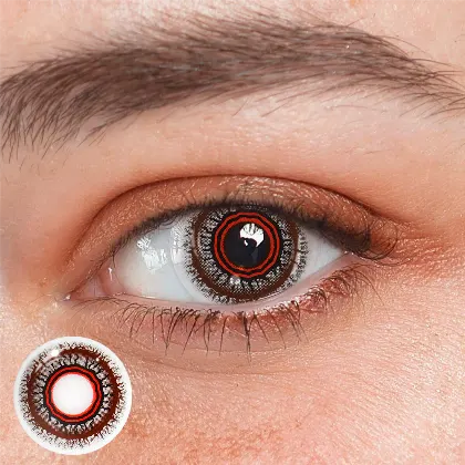 EyeLensy Spider Obscura Red | 1 Year