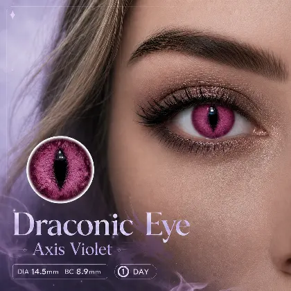 EyeLensy Draconic Eye Axis Violet | 1 Day